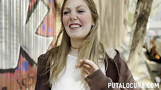 Chica madrileña cobra por sexo salvaje en España