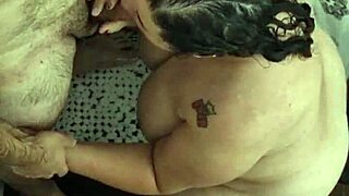 bbw couple's steamy shower foreplay leads to licking and orgasms