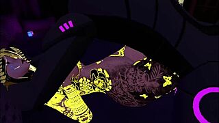 ROMANTIC FURRY NIGHT! SYNTH POUNDS ANGEL GODDESS HARD!