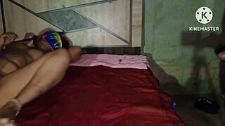 step brother in law sneaks into bed for steamy desi sex with sister in law