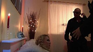 milf carly parker's big boobs bounce in dp threesome with two monster cocks wait she gapes!!