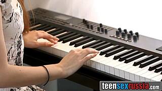 Cute Brunette Russian Teen Stephanie Moon Hints at Anal Bliss