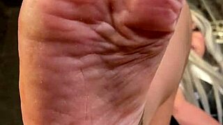 Pretty Bare Toes Wiggle Slowly Near Your Face in Close Fetish View
