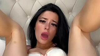 Bold Teen Exchange Student Masturbates Furiously