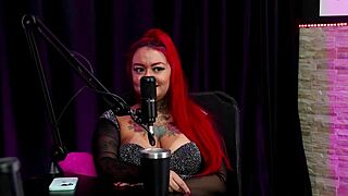 safada renata gomes teases small thick cock fans with sheer red peitos reveal