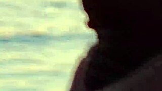 😏 flashing my cock to stepdaughter on public beach at sunset... she jerks me off to cumshot in front of everyone!!