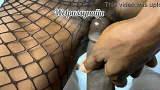 BLACK TEEN RIDES HUGE AFRICAN COCK COWGIRL!