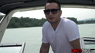 Horny Big Tits Milf Stacy Bloom Takes Hardcore Anal On Friend's Boat