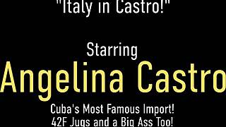 roberta gemma shares boyfriend with curvy latina angelina castro in steamy 3some
