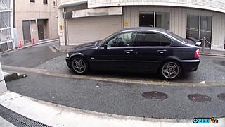 Car arrival sparks horny setup in apartment for wet play