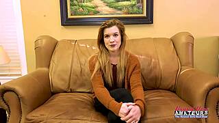 Keaton's Petite Redhead Coed Rimjob Tease Leads to Shaved Pussy Solo Cum