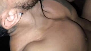 muscular black bodybuilder dominates putinho's ass in cinema toilet cabines
