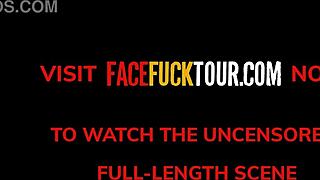 colombian hotel maid's deepthroat face fuck for huge tip