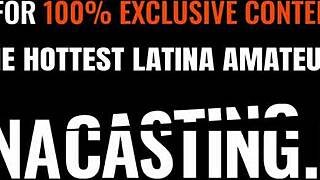 Hot Tanned Latina Stripped Railed Hard in Amateur Casting Interview