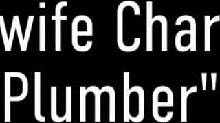 Plumber pounds cheating MILF Charlee Chase's snatch hard!