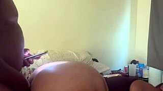 uhh fat pregnant bbw takes bbc nut from behind... so wet!