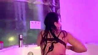 Big Ass Colombian Babe's Hardcore Titty Fuck Cumshot