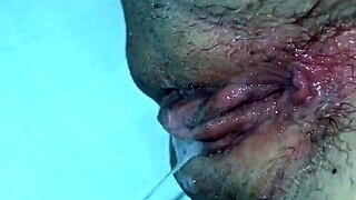 Heartbroken yet thrilled as cute spinner cheats with first creampie pov bareback from friend's cock