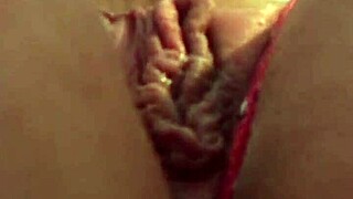 Puffy Swollen Pussy Tied Up And Pumped Full!