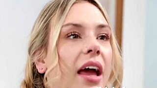 whoa, blonde teen's huge pussy lips crave step-cousins kai jaxon dylan moore!