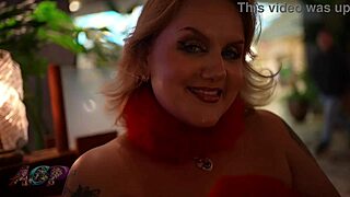 valentina lunarae's big ass pussy slammed by classy hotel lobby big dick man quickie