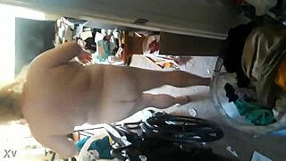 BBW Asian Birthday Sex Bent Over Doggystyle with Young Stud Big Cock Pounding