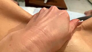 POV Morning Masturbation with Sexy Blonde Solo Pussy Orgasm