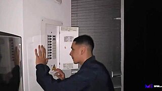 Watch Cuckold Wife Pound Electrician During Blackout!