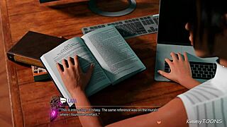 lora croft the horny librarian skips panties for your dripping wet pussy adventure