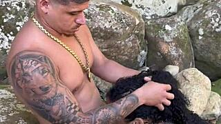 brazilian muse fucks young stud at waterfall 🌊💦