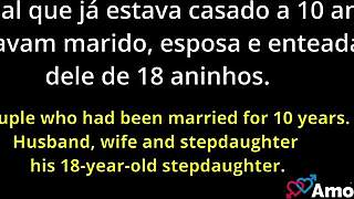 marido canalha come a enteada quentinha no cuzinho gostoso