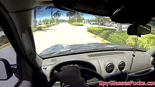 Euro Beauty Bent Over Doggystyle on Hidden Spycam POV