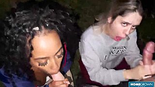 Scarlet Taylor and Busty Ebony Juliana Hint at Dick Sharing 4some