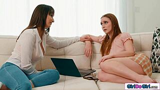 stepmom distracts driving test with pussy lick and face sit