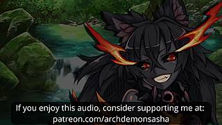 Hellhound Girl Pins You Down for Total Femdom Domination