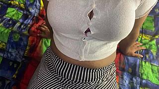 Boss's hot Indian daughter fingers herself to squirting orgasm in viral MMS
