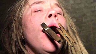 Tied Up Witch Moans In Agony As Clamps Bite Her Hairy Body Trailer