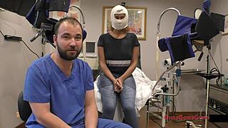 oh man taylor ortega's the doctor's olympic failure? 😏 her big tits latina patient gets anal fingered backstage at hospital! 🔥