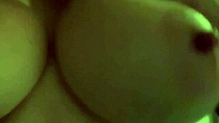 artemisia love shakes her huge natural italian milf tits in slow motion bounce