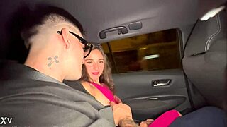 Sex In A Taxi Turns Into Hardcore Anal For Skinny Girlfriend Ada Paradiso