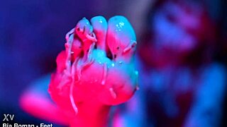 Sexy Redhead Barefoot Feet Crushing and Licking Cup Noodles in Femdom Fetish