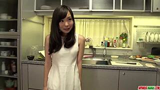 Shy Mayu Kawai Takes Hard Creampie Fuck and Toys at Home
