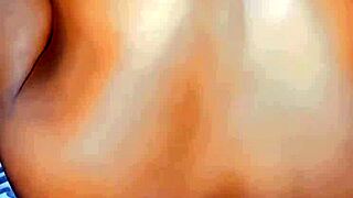 Whoa this small cock ebony shemale gets wild at home alone 😈🍑🔥 homemade fun with teasing moves and toys