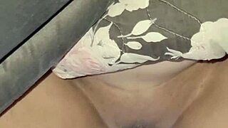 he bends over his buddy's busty latina wife for a close-up doggystyle pounding on her huge pussy lips