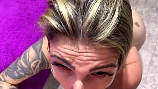 he rams my ass so hard chokes me eyes red from lust wet hole raw fuck!
