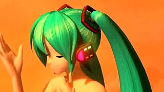 hatsune miku reveals full nude mod in velvet arabesque project diva
