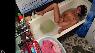 barely legal stepsis secretly fingers her tight 18yo pussy on cam
