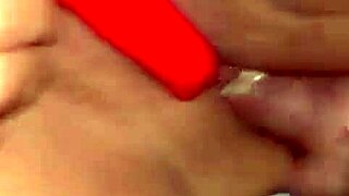 juicy milf wife takes bareback anal creampie from husband on bed