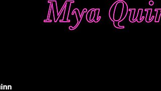 Mya Quinn Tied for Sloppy Facefuck and Ass Pounding!
