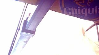 Street Upskirt Shows Panties